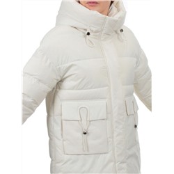 3335 MILK WHITE Куртка зимняя облегченная женская (150 гр. холлофайбер)