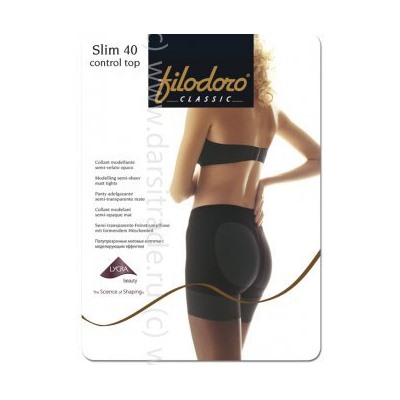 Колготки женские Slim 40 Control Top Дроп Filodoro Classic