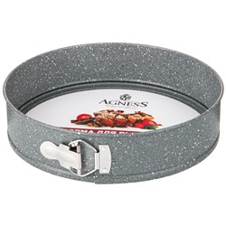 ФОРМА ДЛЯ ВЫПЕЧКИ AGNESS РАЗЪЕМНАЯ С АНТИПРИГАРНЫМ ПОКРЫТИЕМ 24X6.8 СМ