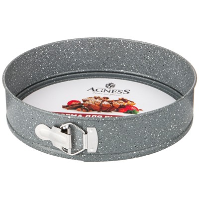 ФОРМА ДЛЯ ВЫПЕЧКИ AGNESS РАЗЪЕМНАЯ С АНТИПРИГАРНЫМ ПОКРЫТИЕМ 24X6.8 СМ