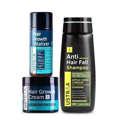 Набор для роста волос, Hair Growth Kit, произв. Ustraa