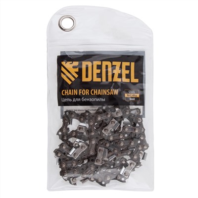 Цепь для бензопилы DGS-4516, шина 40 см (16") шаг 3/8", паз 1.3 мм, 57 звеньев Denzel
