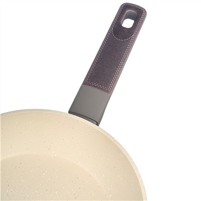 СКОВОРОДА С АНТИПРИГАРНЫМ ПОКРЫТИЕМ PFLUON MARBLE, 20*4,5 СМ