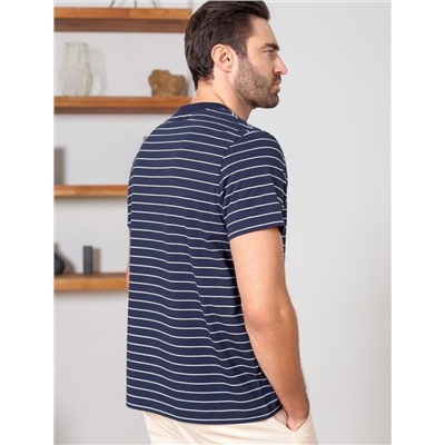 Футболка из премиального хлопка с эластаном