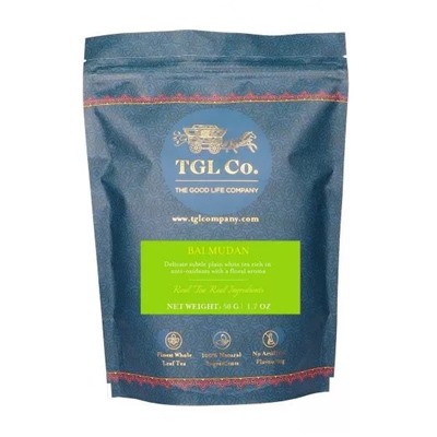 Чай Бай Мудань (Белый пион) (50 г), Bai Mudan White Tea, произв. TGL Co.