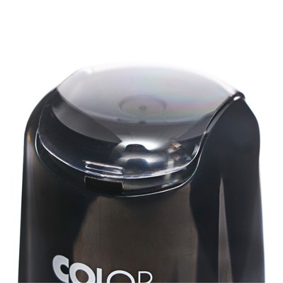 Оснастка для круглой печати автоматическая COLOP Printer R=30, диаметр 30 мм, с крышкой, корпус чёрный