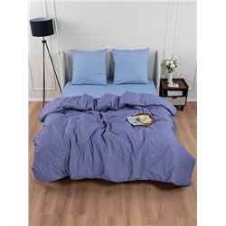 Постельное белье поплин на молнии / Лагуна