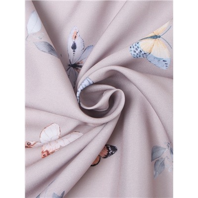 Комплект штор для кухни с подхватами Этель Butterflies, 145×180 см - 2 шт., 100% п/э