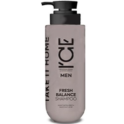 NS Home MEN Шампунь FRESH BALANCE д/жирных волос 400 мл