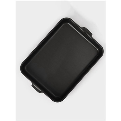 Противень Доляна Promo, 27×35 см, h=6 см, антипригарное покрытие, бордовый