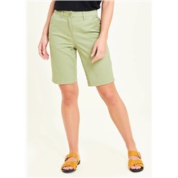 Chino Knee Length Bermuda Shorts