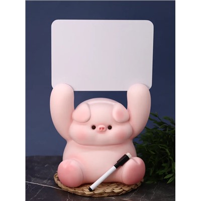Копилка "Piggy paws up" (в комплекте с табличкой и маркером), 21 см