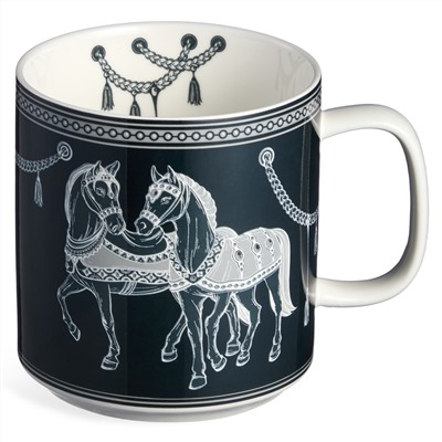 КРУЖКА LEFARD "HORSE CLUB" 400 МЛ (КОР=36ШТ.)