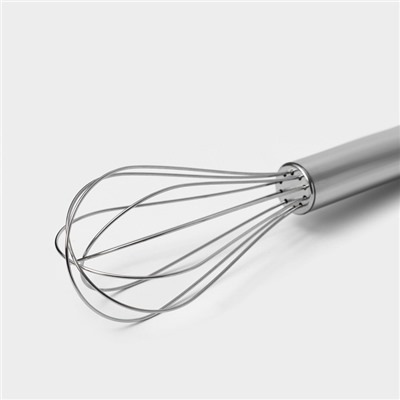 Венчик для взбивания Доляна «Стандарт», 22.2×4.5 см, серебристый