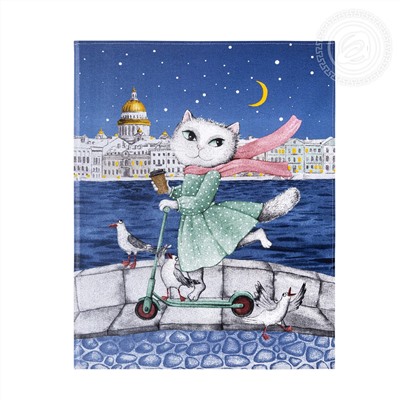 Набор из 3-х кухонных полотенец Променад