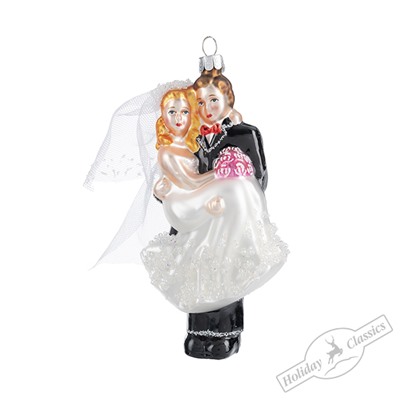 Молодожены (стекло) 7х5х14 см