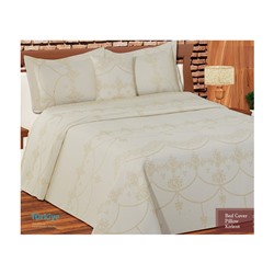 Жаккардовое Покрывало 250x250 см с 3-мя Наволочками FLORID - FIRST Elegant