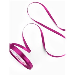 Лента атласная, 6 мм, 23±1 м, пурпурно-фиолетовая №29