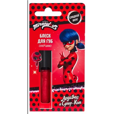 Леди Баг и Супер-Кот Блеск для губ ЛЕДИ БАГ 3мл