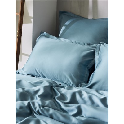 Пододеяльник SL Home Tencel 180*220 см , цв. серо-голубой