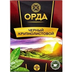 Чай Орда черный Крупнолистовой 200гр
