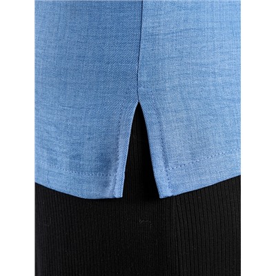 Женская блузка "Женский каприз-3" / синий