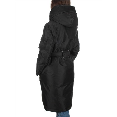 EAC293 BLACK Куртка зимняя женская (200 гр. холлофайбера)