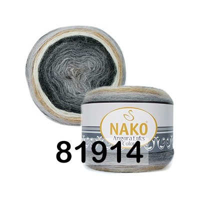 Пряжа Nako Angora Luks Color