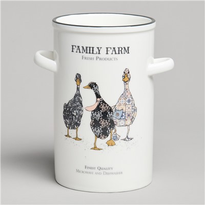 ПОДСТАВКА ПОД СТОЛОВЫЕ ПРИБОРЫ LEFARD "FAMILY FARM"  10,5/12*17 СМ (КОР=12ШТ.)
