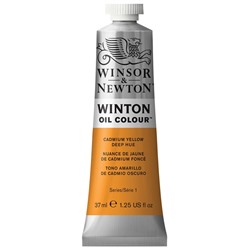 Краска масляная художественная Winsor&Newton "Winton", 37мл, туба, насыщенно-желтый кадмий