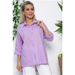 Рубашка Безупречный вкус (сиреневая) Б13626-29М
