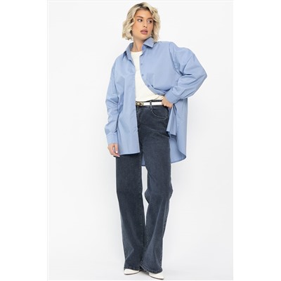 Рубашка Антария (серо-голубая) Б14190-5М