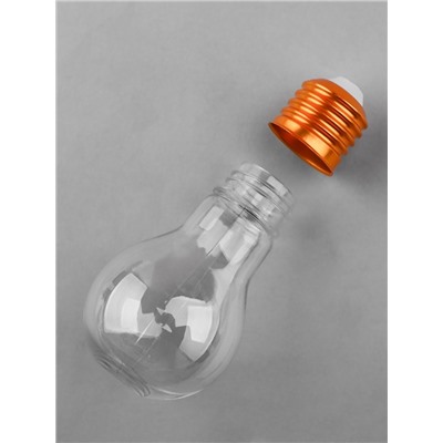 Бутылочка для хранения «Лампа», 80 мл, цвет золотой