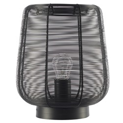 Лампа настольная Vinger, Ø22х26 см, черная