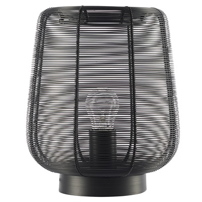 Лампа настольная Vinger, Ø22х26 см, черная