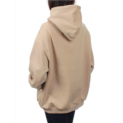 2805 BEIGE Худи женское (95% хлопок, 5% спандекс)