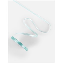 Лента атласная, 6 мм, 23±1 м, голубая №211