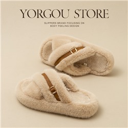 Slippers, demi-season non-slip keep warm footwear