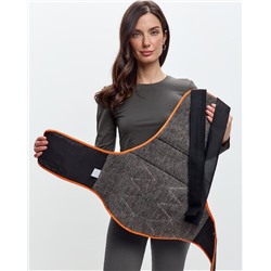 Столб-корсет согревающий на спину из собачьей шерсти с медной нитью