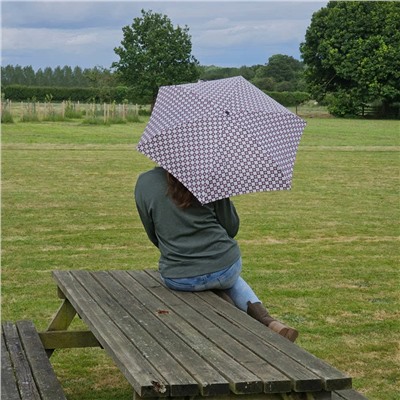 L501-4478 FlowerCheck (Цветная клетка) Зонт женский механика Fulton