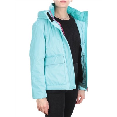 D003 TURQUOISE Куртка демисезонная женская (100 гр. синтепон)