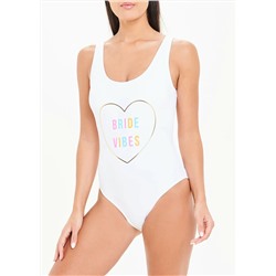 Bride Vibes Swimsuit