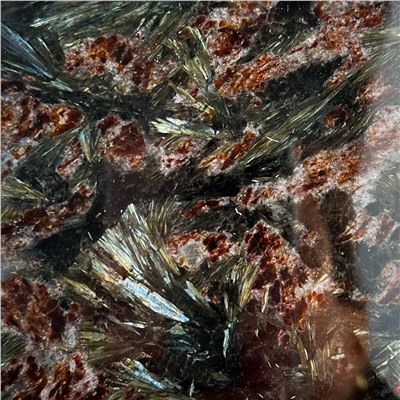 Радуга Самоцветов Блюдо из Арфведсонита (Нуумит)