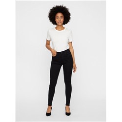 Vero Moda Sophia скинни джинсы черные с высокой талией M34