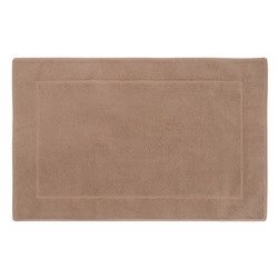 Коврик для ванной светло-коричневого цвета из коллекции Essential, 50х80 см