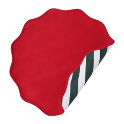 Салфетка под приборы Trendy Christmas зеленого цвета из коллекции New Year Essential, Ø40 см