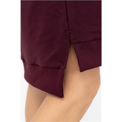 Платье женское 23-405L3-33 т.сливовый