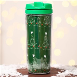 Термокружка новогодняя «Жду чудо», 350 мл