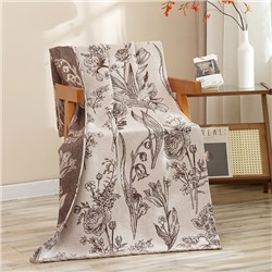 Муслиновое мягкое полотенце 75×160см