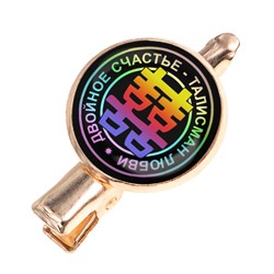 HZF-0052 Заколка Двойное счастье